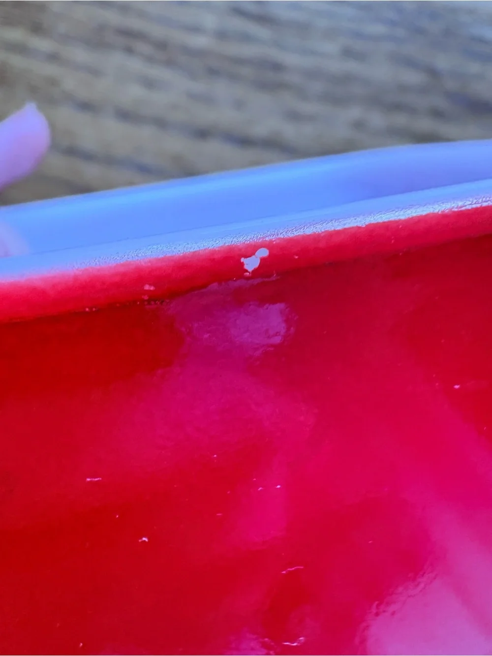 Vintage Pyrex Red Glass Refrigerator Dishes- “Fridgie” - Set of 2- 501C- one lid